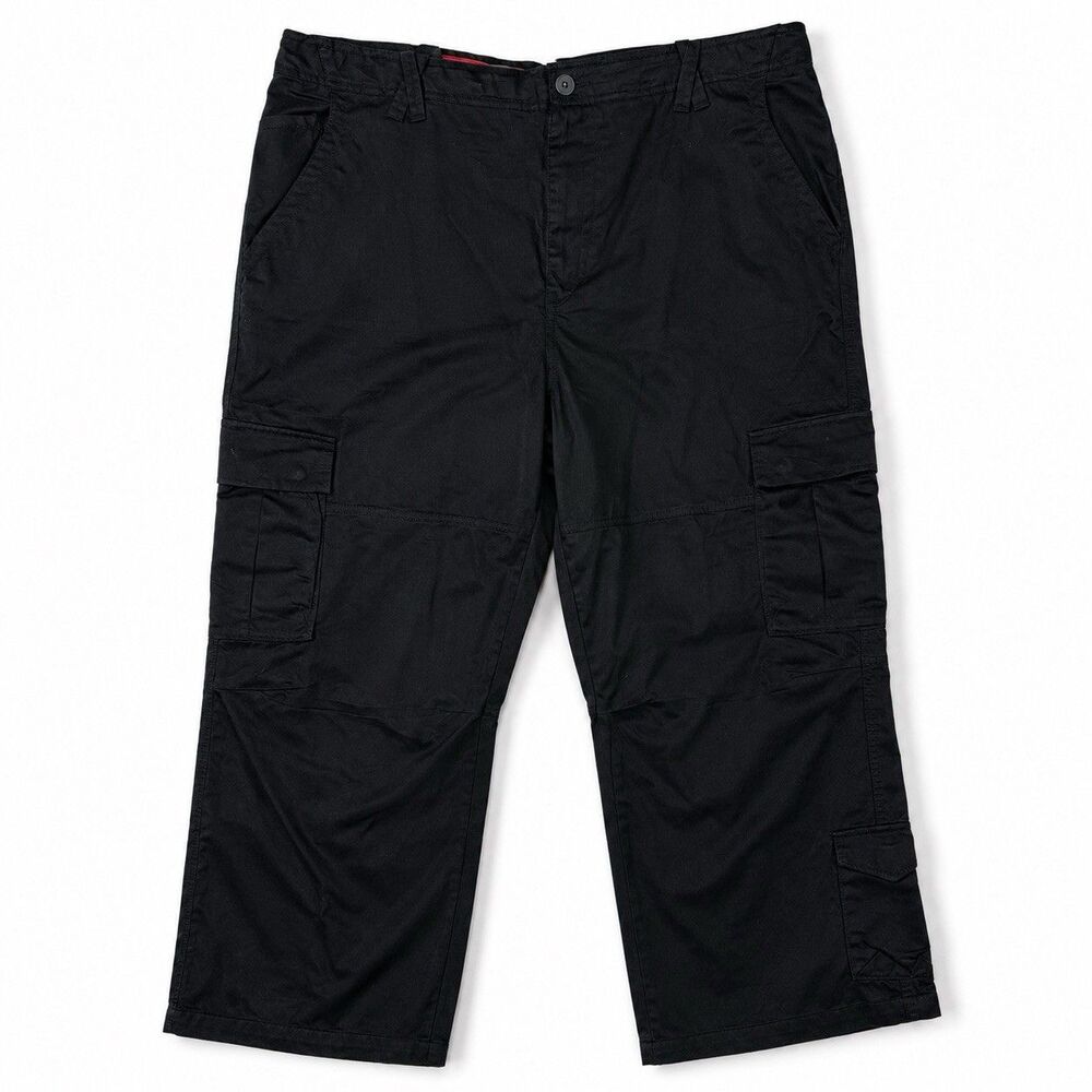 Nike Air Jordan Men's Cargo Pants Black Size 38 Cotton Utility Streetwear Skater